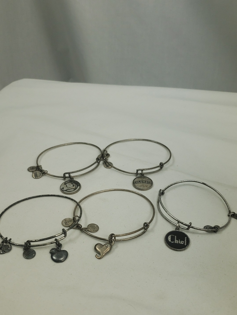 Alex & Ani Bracelets Lot Of 5